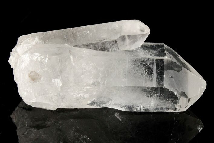 Clear Quartz Crystal Cluster - Brazil #203746